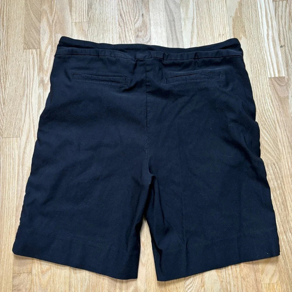 Hilary Radley Pull On Black Bermuda Shorts - Picture 4 of 7